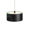 SFERA DIMM függö lámpa fekete 230V LED 15+9W 3000K