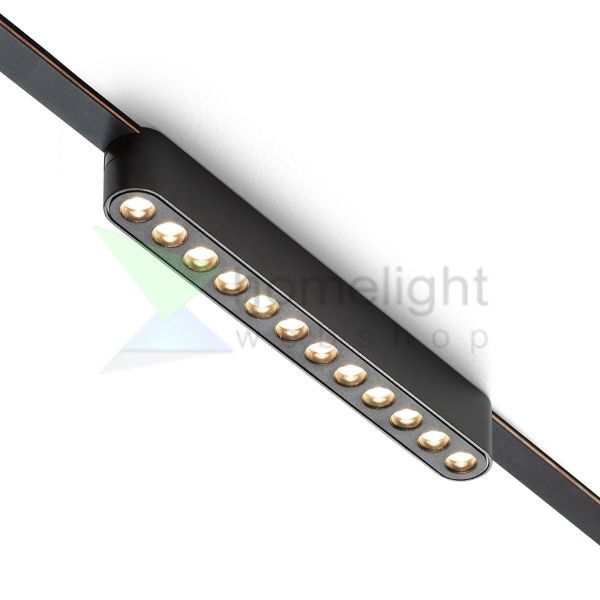 OXANA 22 a WEGA/WAWE rendszerekhez fekete  24= LED 12W 24°  3000K 4000K 6500K
