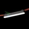 OXONIA 22 a WEGA/WAWE rendszerekhez fekete  24= LED 12W 110°  3000K 4000K 6500K