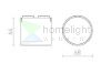 CODI a WEGA/WAWE rendszerekhez fekete  24= LED 6W 110°  3000K 4000K 6500K