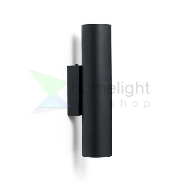 LUKE fali lámpa fekete  230V LED GU10 2x7W