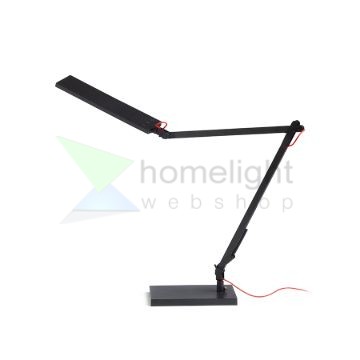 NORMA DIMM asztali lámpa fekete/piros 230V LED 10W 100° 3000K 4000K 6500K