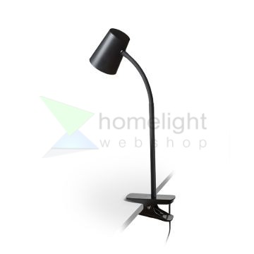 VERINA DIMM csiptetővel fekete  230V LED 4.5W 100°  3000K