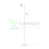 NOVA II állólámpa fehér króm/tej akril 230V LED 2x3.5W 3000K
