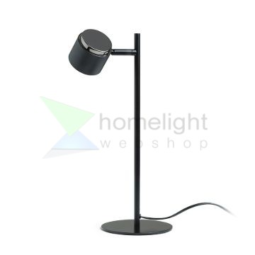 NOVA asztali lámpa fekete króm/tej akril 230V LED 4.2W 3000K