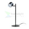 NOVA asztali lámpa fekete króm/tej akril 230V LED 4.2W 3000K