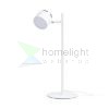 NOVA asztali lámpa fehér króm/tej akril 230V LED 4.2W 3000K