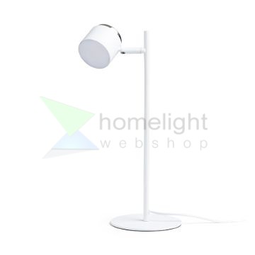 NOVA asztali lámpa fehér króm/tej akril 230V LED 4.2W 3000K