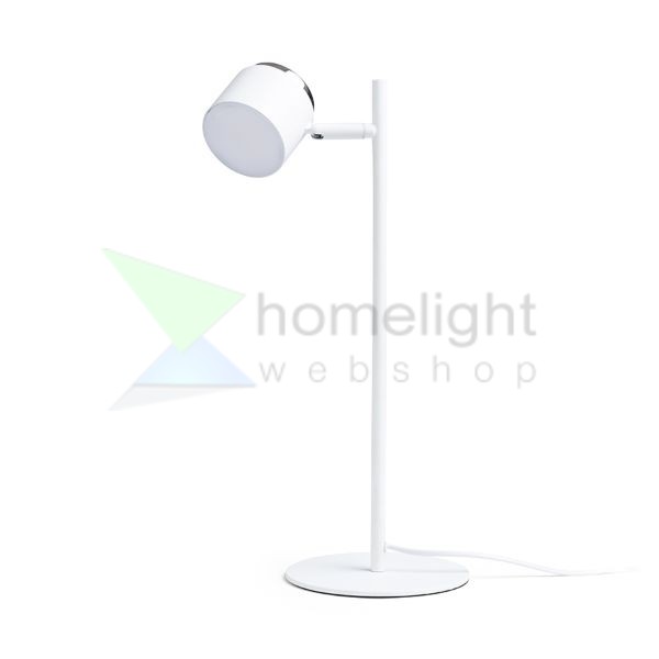 NOVA asztali lámpa fehér króm/tej akril 230V LED 4.2W 3000K