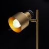 DIVINA asztali lámpa sárgaréz/dekoratív fekete márvány 230V LED E27 5W