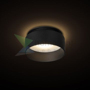TORD süllyesztett lámpa fekete 230V LED GU10 9W