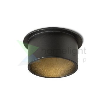ORTA süllyesztett lámpa fekete 230V LED GU10 9W