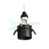 ORTA süllyesztett lámpa fekete 230V LED GU10 9W