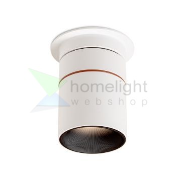 AUGUSTA süllyesztett lámpa fehér/fekete  230V LED 12W 36°  3000K