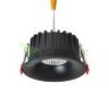 FLEUR IP54 DIMM süllyesztett lámpa fekete 230V LED 15W 60° IP54 3000K