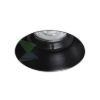 IPSO R IP65 süllyesztett lámpa fekete 230V LED GU10 9W IP65