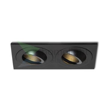 GALO II süllyesztett lámpa fekete 230V LED GU10 9W IP65