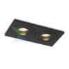 GALO II süllyesztett lámpa fekete 230V LED GU10 9W IP65