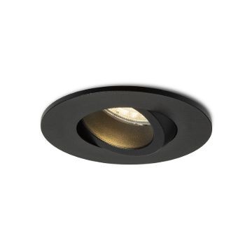 GALO R süllyesztett lámpa fekete 230V LED GU10 9W IP65