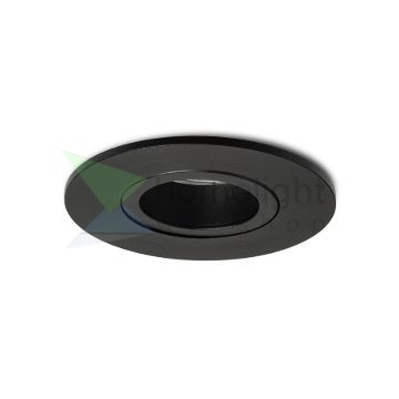 GALO R süllyesztett lámpa fekete 230V LED GU10 9W IP65