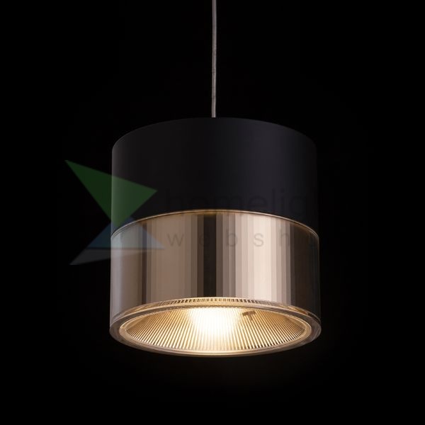 JUNIPER függő behúzható fekete/aranysárga  230V LED 15W 30°  3000K