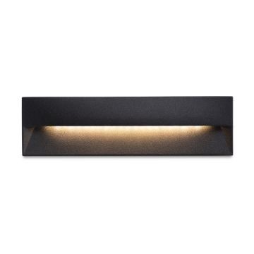 REP 18 süllyesztett lámpa fekete  230V LED 6W 90° IP65  3000K