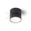 FLAVIO R felületre szerelhető fekete 230V LED 6W 110° IP54 3000K