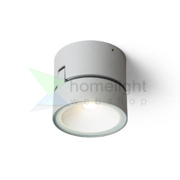 FLAVIO R felületre szerelhető világosszürke 230V LED 6W 110° IP54 3000K