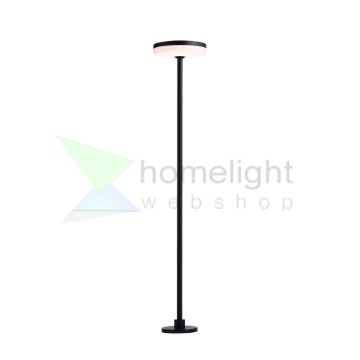 SEMPLICE 80 állólámpa / leszúrható spot lámpa fekete matt akril 230V LED 12W IP54  3000K