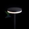 SEMPLICE 80 állólámpa / leszúrható spot lámpa fekete matt akril 230V LED 12W IP54  3000K