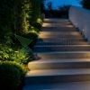 GEVALIA 20 leszúrható spot lámpa fekete matt akril 230V LED LED 5W IP65 3000K