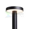 GEVALIA 20 leszúrható spot lámpa fekete matt akril 230V LED LED 5W IP65 3000K