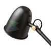DANNY állólámpa fekete sárgaréz 230V LED E14 5W