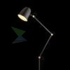 DANNY állólámpa fekete sárgaréz 230V LED E14 5W