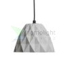 NAPLES függő lámpa beton 230V LED E27 7W