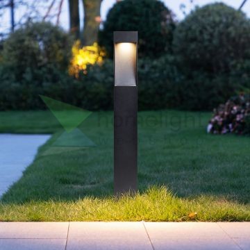 TORIN 60 kültéri állólámpa – fekete bollard LED lámpa