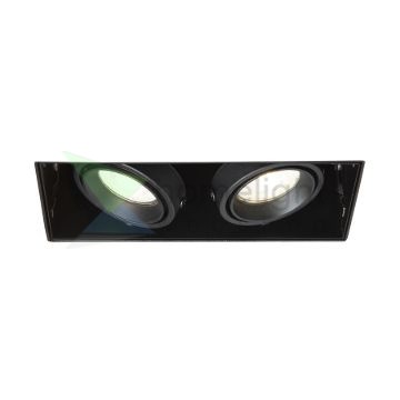 ELECTRA II GU10 frameless fekete 230V LED GU10 8W