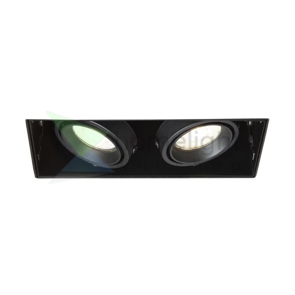 ELECTRA II GU10 frameless fekete 230V LED GU10 8W