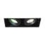 ELECTRA II GU10 frameless fekete 230V LED GU10 8W