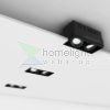 ELECTRA II GU10 frameless fekete 230V LED GU10 8W