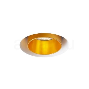 DAYTONA dönthető lámpa gipsz/szálcsiszolt sárgaréz 230V LED GU10 8W
