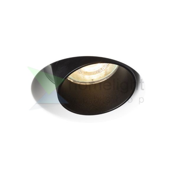 DAYTONA dönthető lámpa gipsz/fekete 230V LED GU10 8W