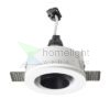 DAYTONA dönthető lámpa gipsz/fekete 230V LED GU10 8W