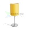 NYC/RON 15/20 asztali lámpa Chintz sárgabarack/króm 230V LED E27 15W
