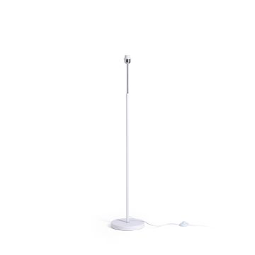 EMMETT állólámpa talapzat fehér króm 230V LED E27 15W