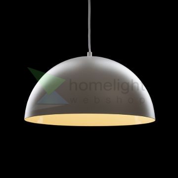 GLADYS 40 függő lámpa fehér/fehér 230V LED E27 30W