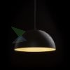 GLADYS 30 függő lámpa fekete/fehér  230V LED E27 15W