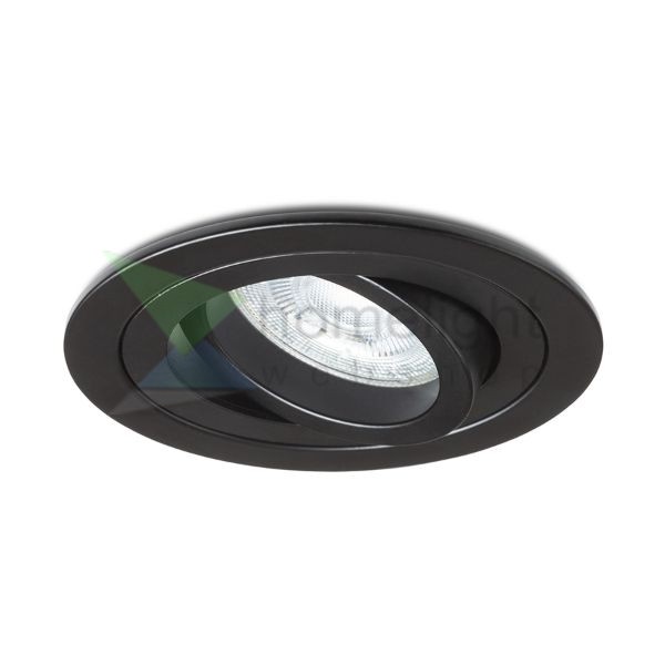 PASADENA GU10 R  süllyesztett lámpa fekete  230V LED GU10 7W