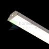 LED PROFILE J felületre szerelhető 1m eloxált alumínium/matt akrilát 
