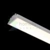LED PROFILE J felületre szerelhető 1m fehér matt akrilát/alumínium 
